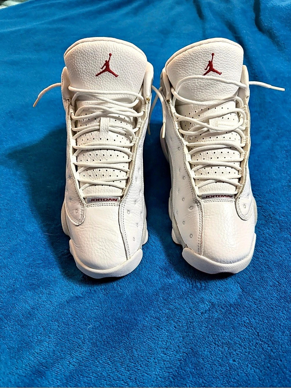 Jordan Air Jordan 13 Retro “Wolf Grey White & Red” Sneakers US 11.5